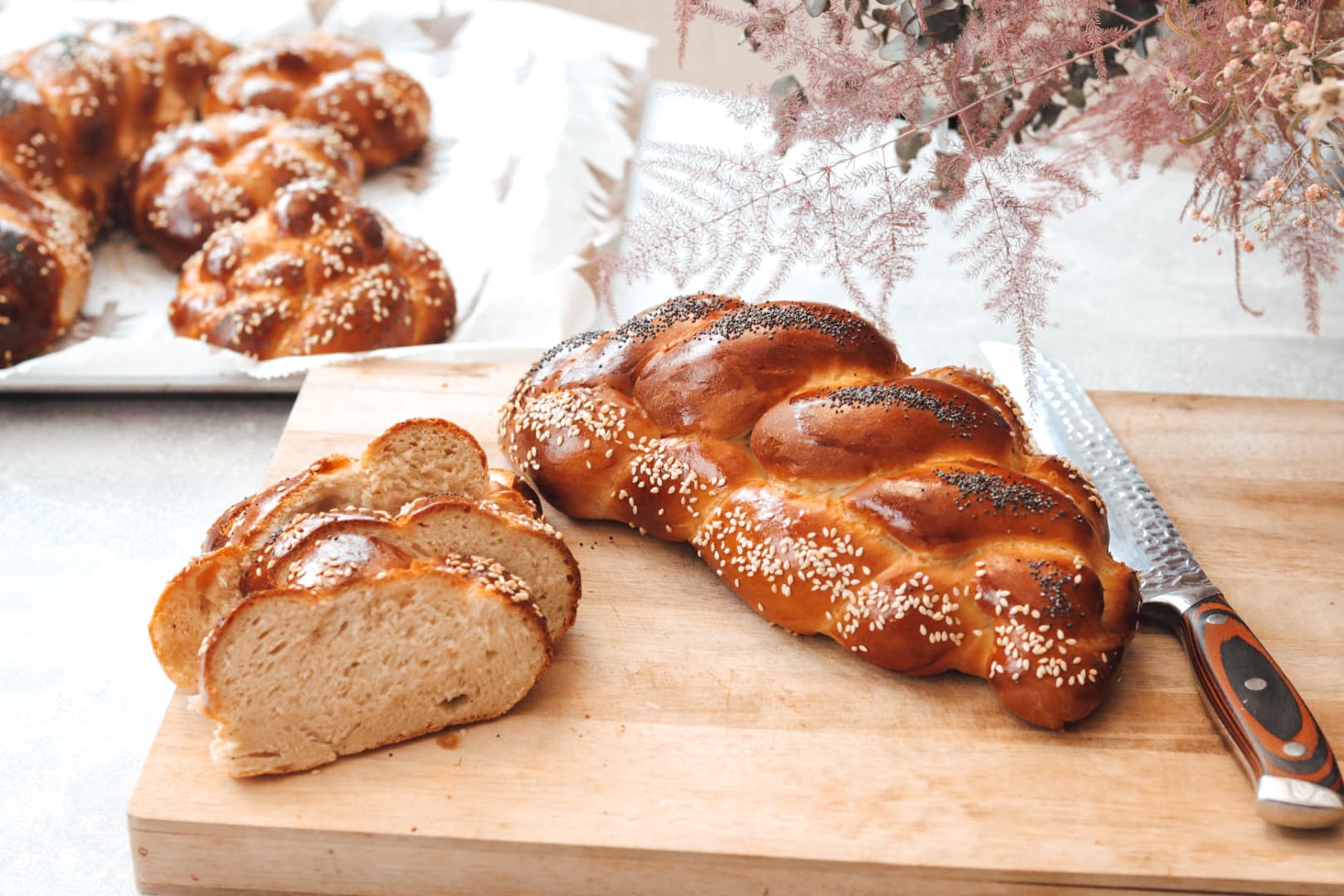 Challah de Shabbat moelleuse
