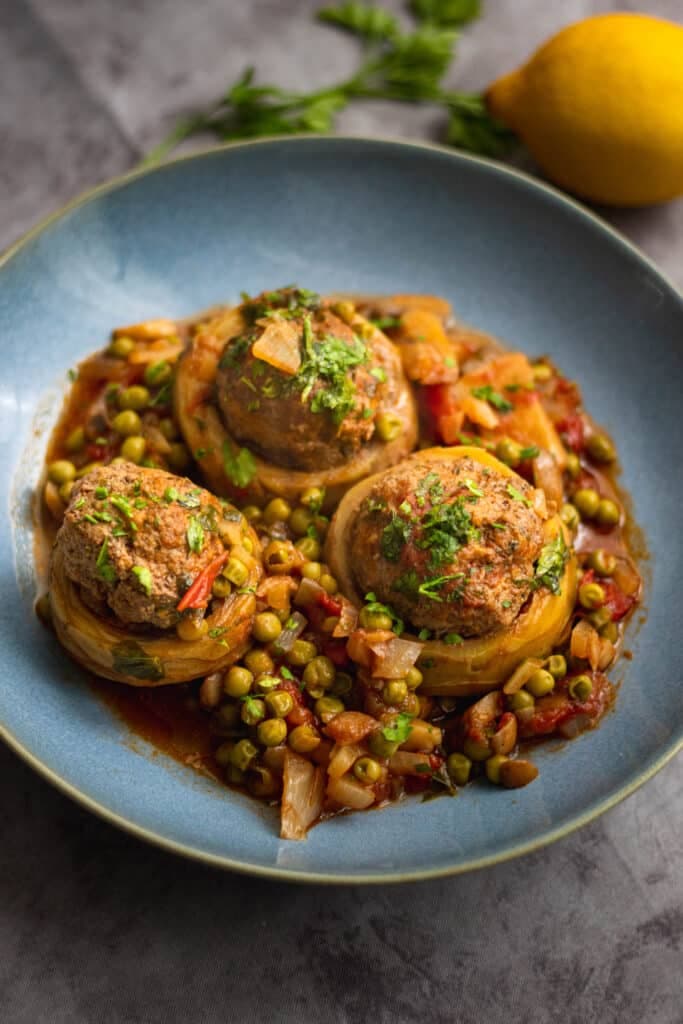 Fonds d’artichauts farcis à la viande